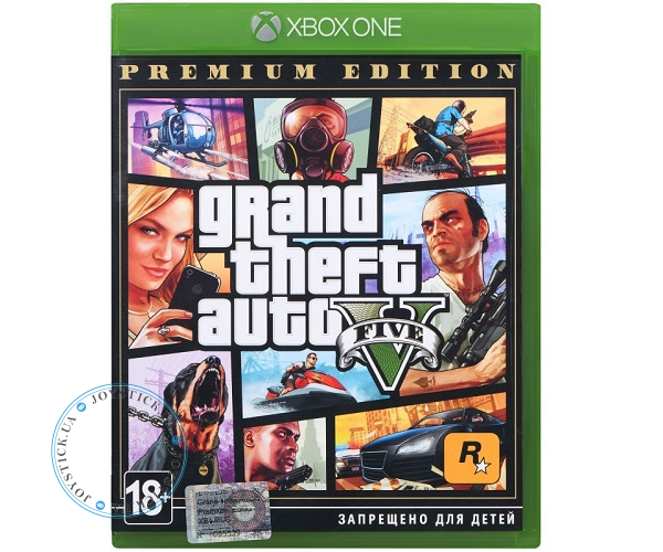Grand Theft Auto V Premium Edition - GTA 5 (Xbox One) (російська версія)